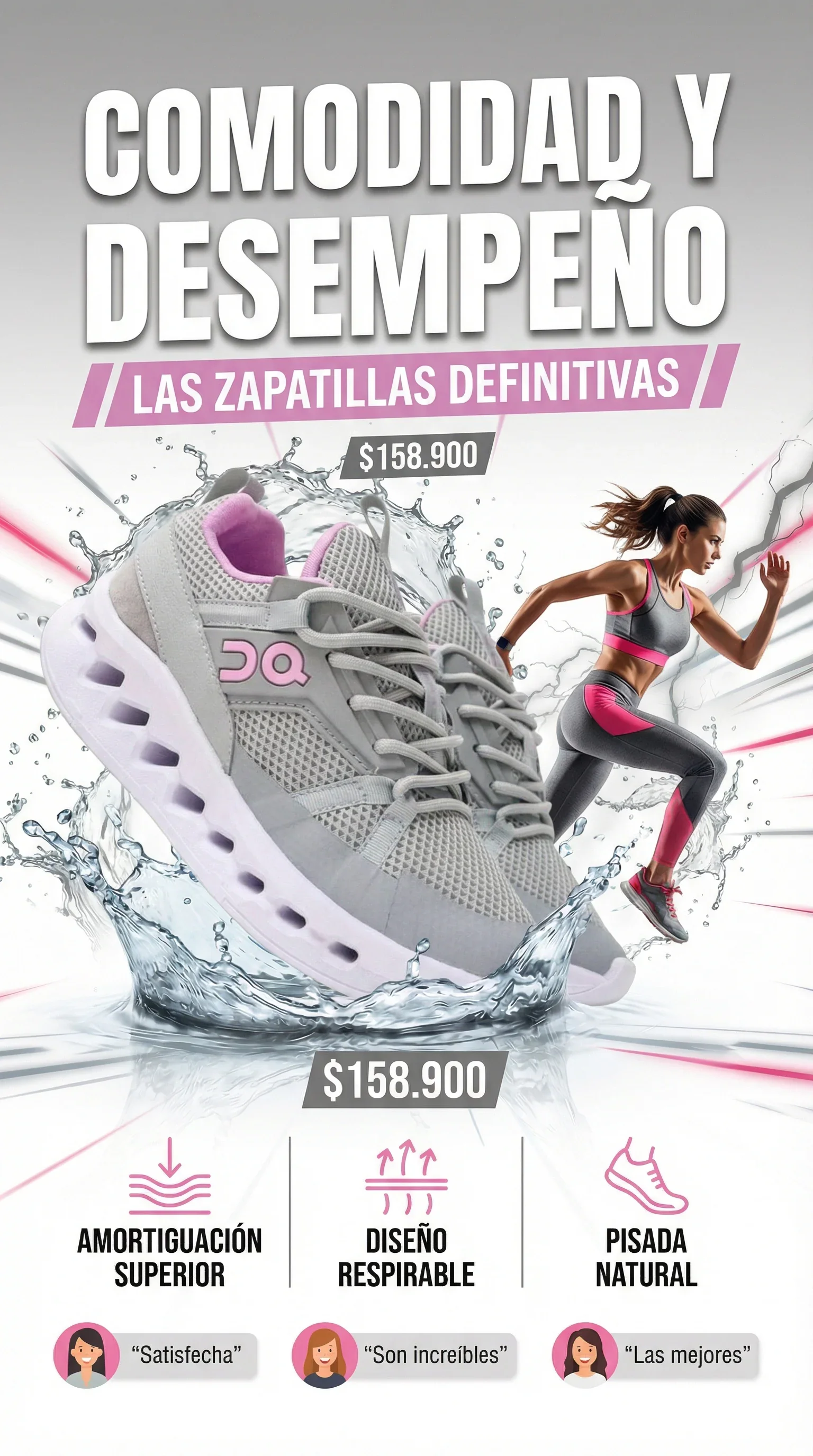 Zapatos CLOUD Dama